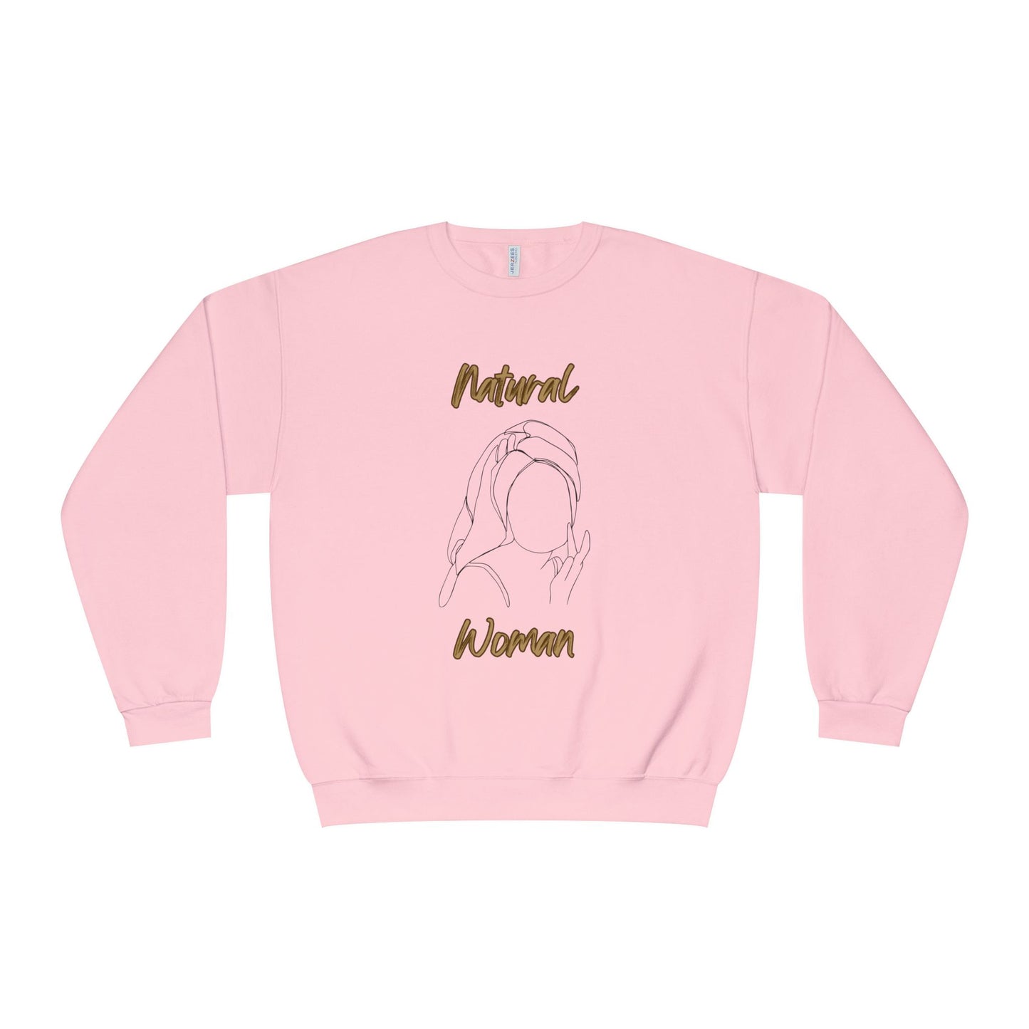 Natural Woman Towel Wrapped (BL) Crewneck Sweatshirt