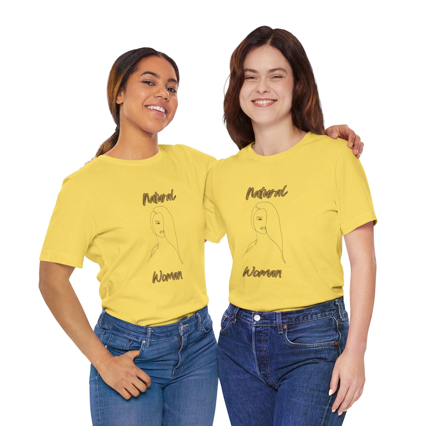 Natural Woman Covered Eye (BL) Short Sleeve T-Shirt