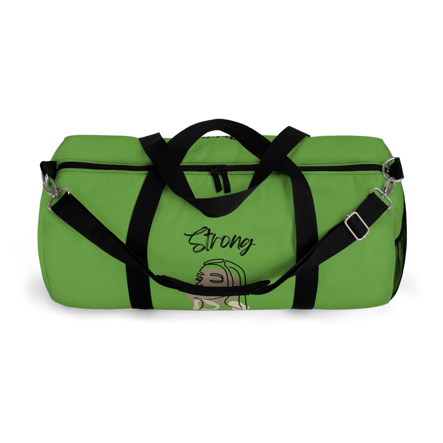 Strong Momma (BL) Duffel Bag GREEN