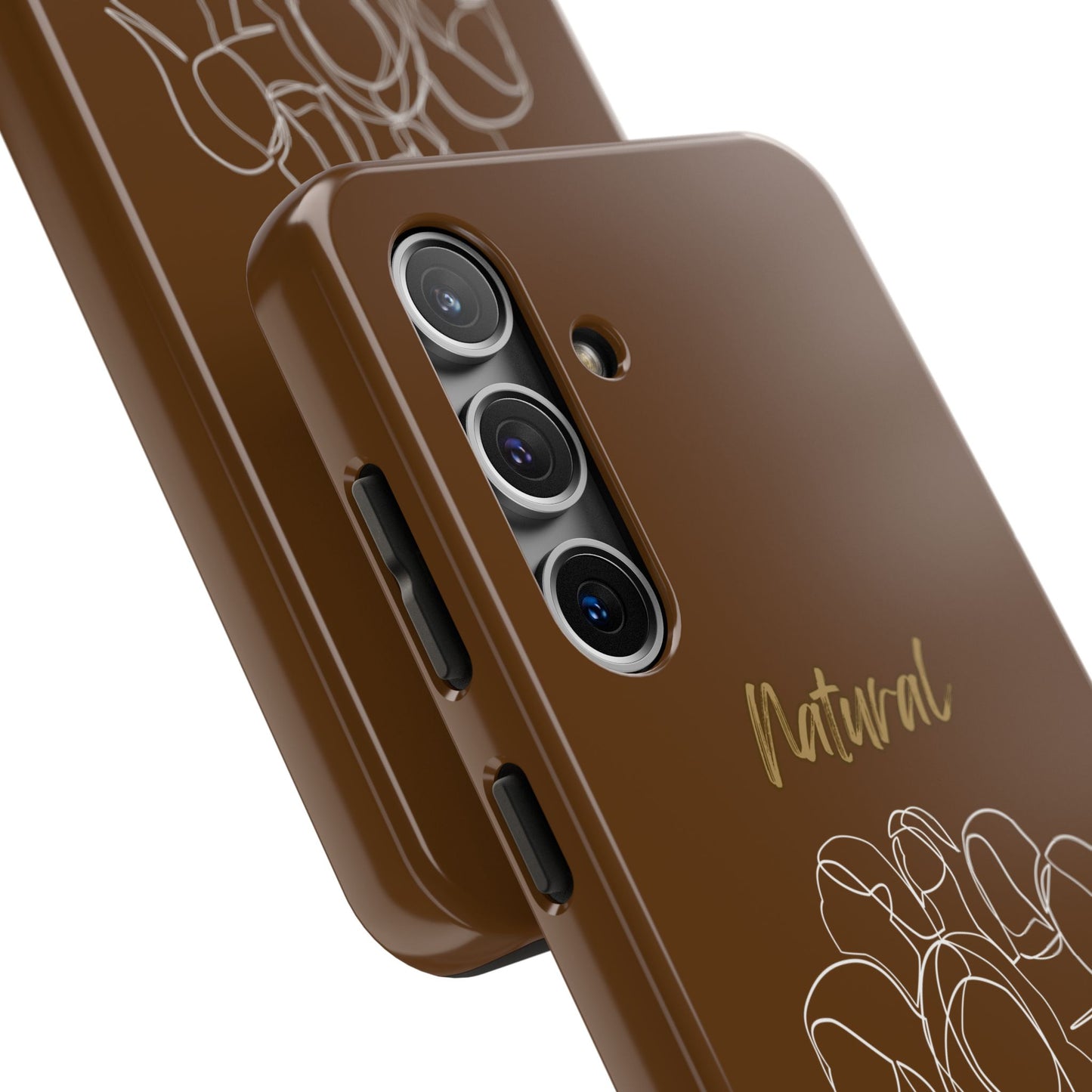 Natural Women Professionals (WL)Tough Phone Cases BROWN