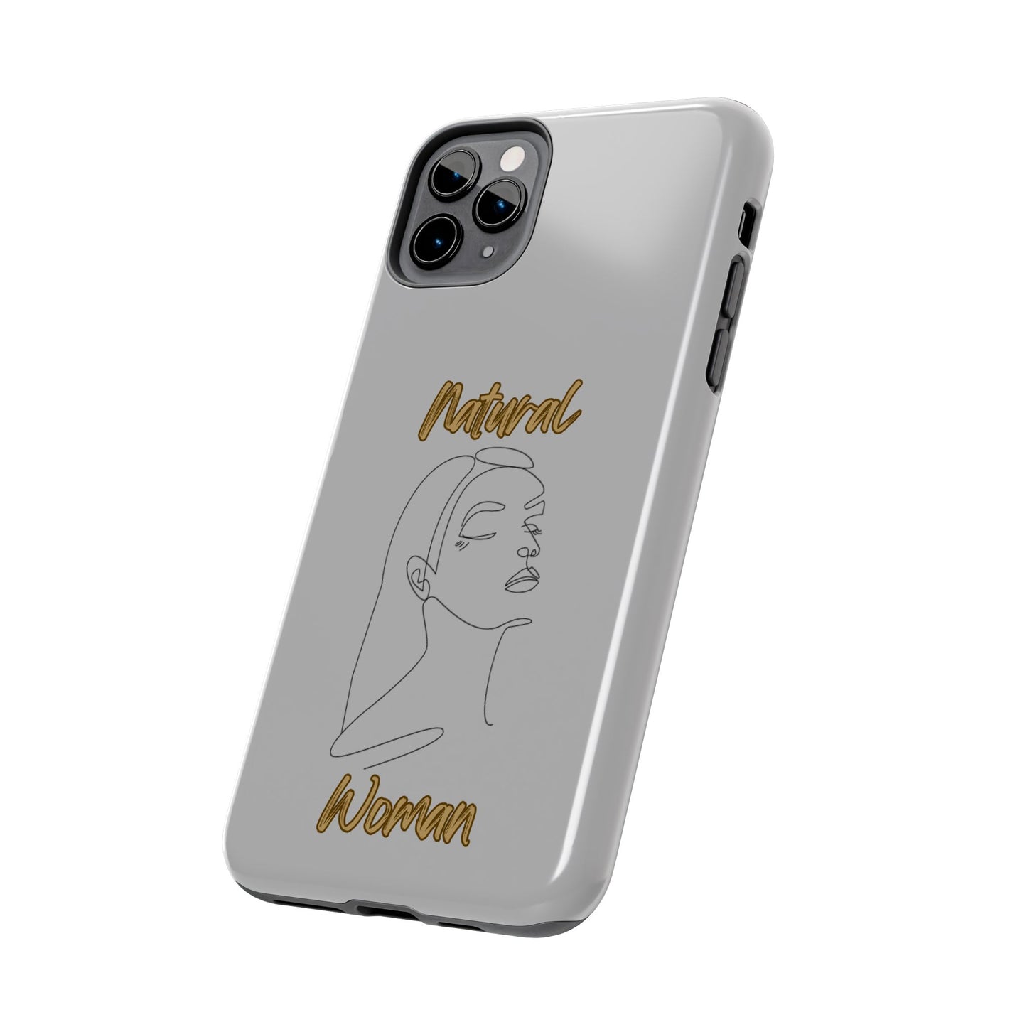 Natural Woman Calm (BL) Tough Phone Cases LIGHT GREY