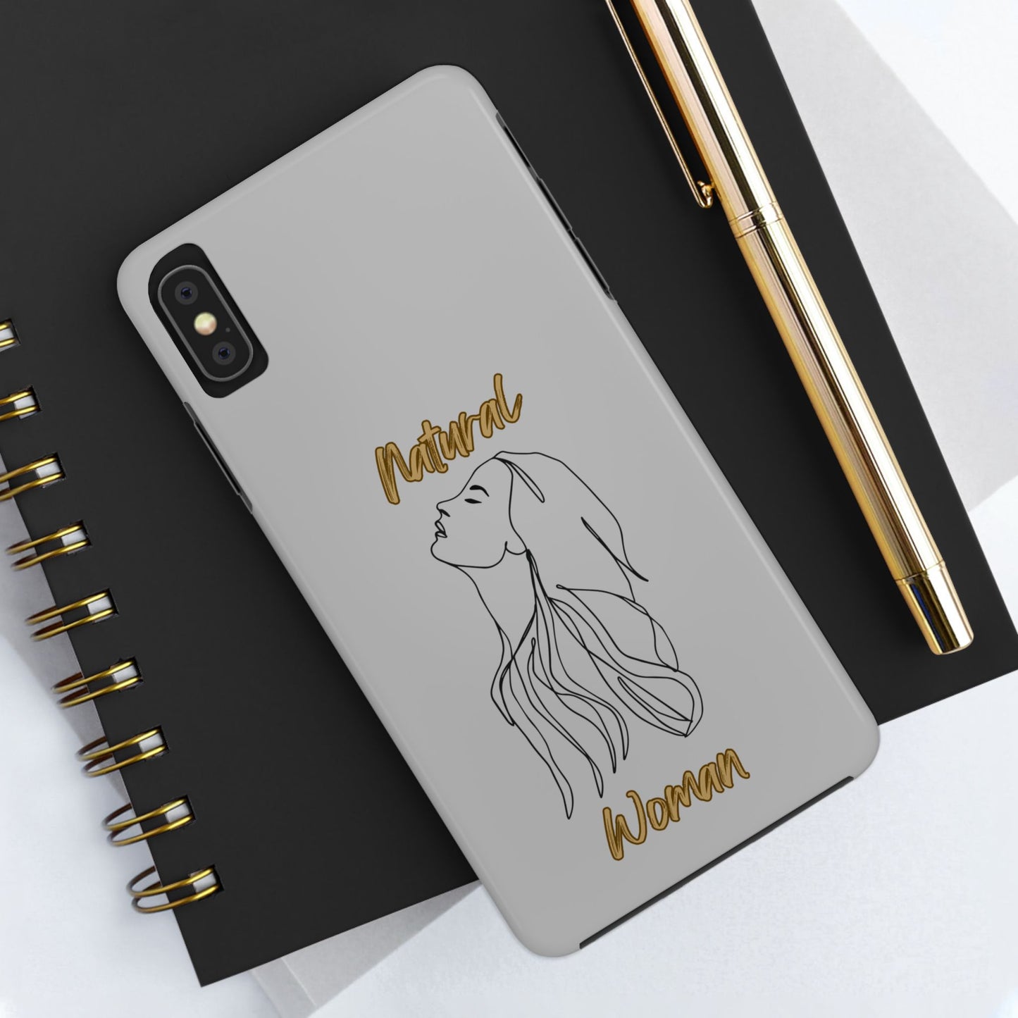 Natural Woman Appreciation (BL) Tough Phone Cases LIGHT GREY