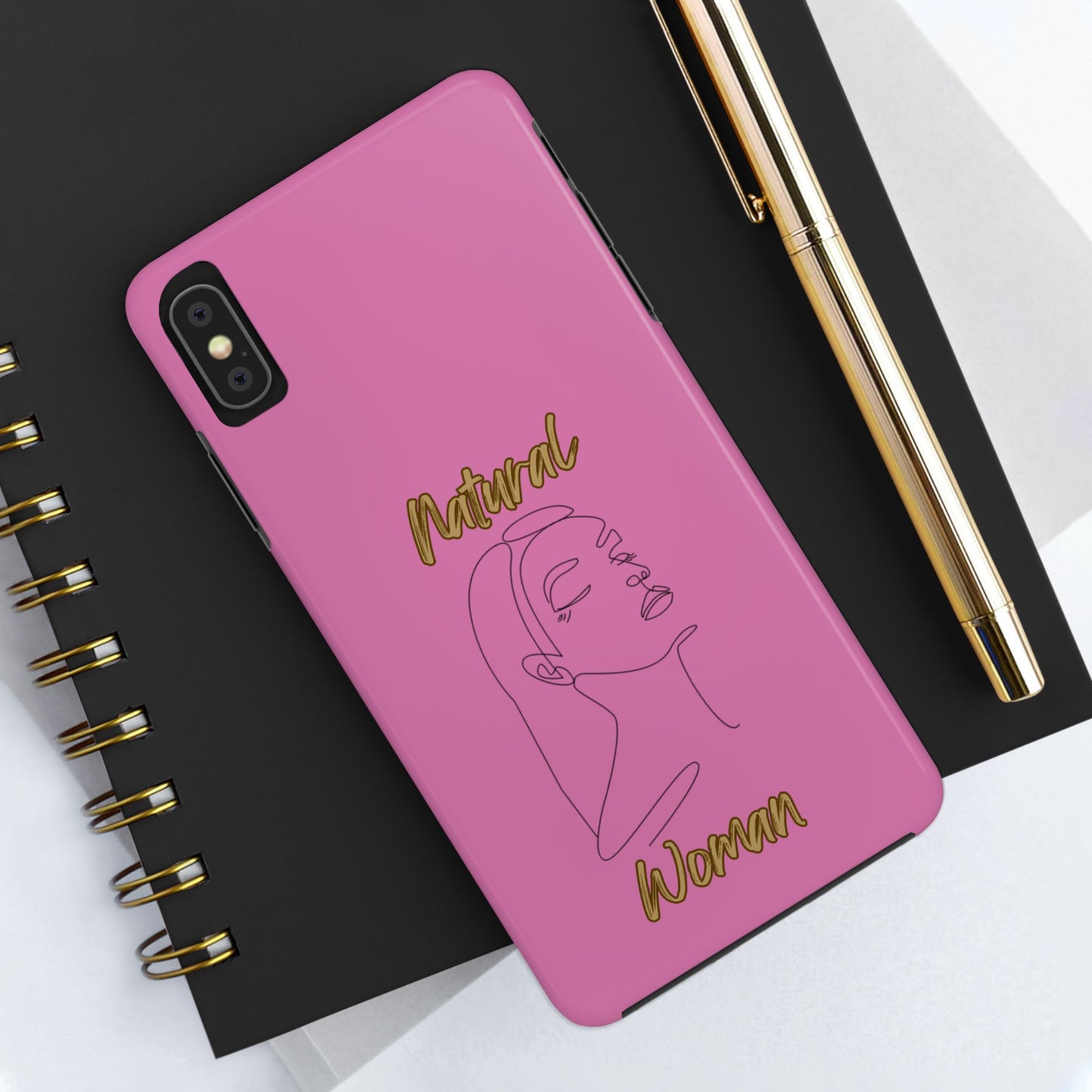 Natural Woman Calm (BL) Tough Phone Cases LIGHT PINK