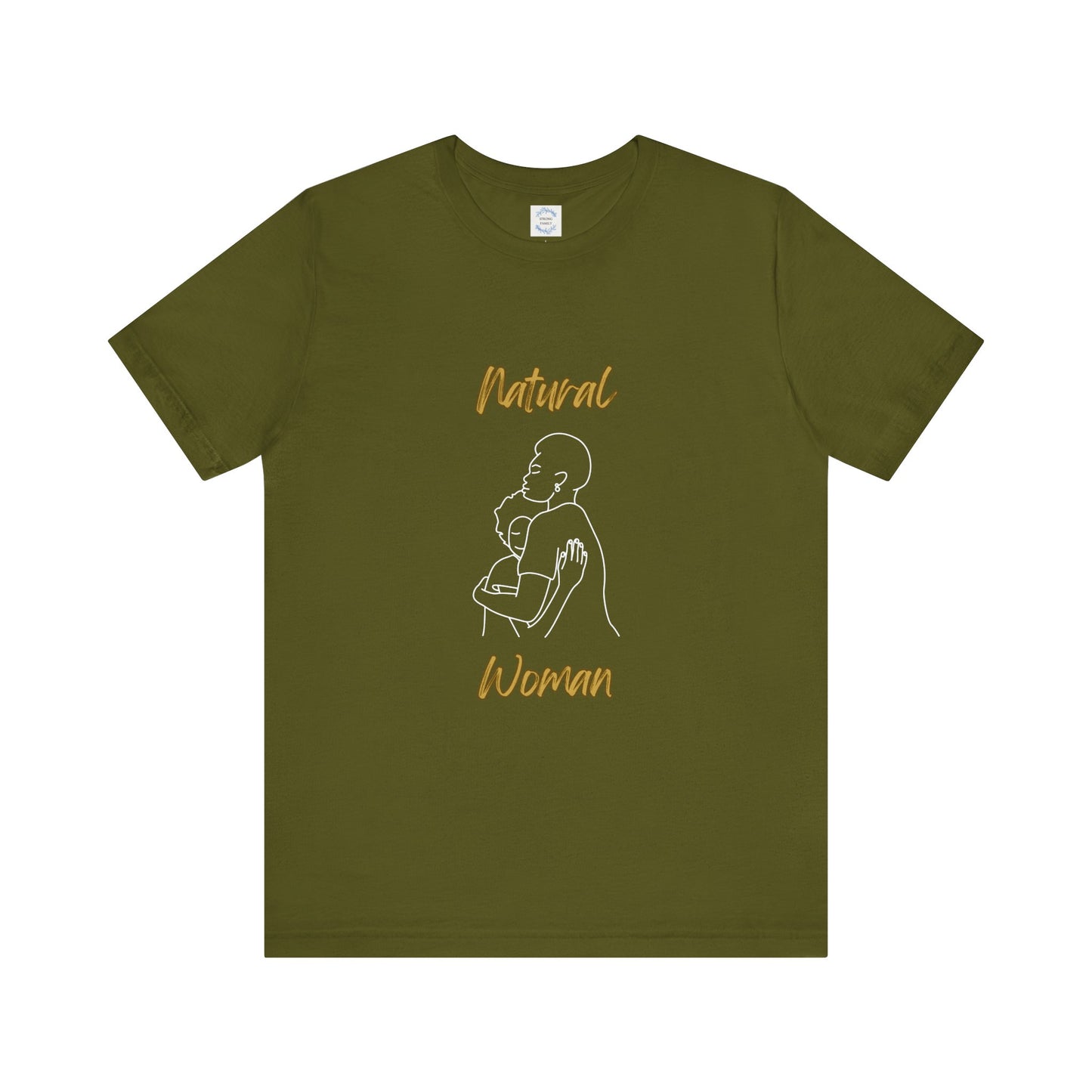 Natural Woman Safe With Momma (WL) Short Sleeve T-Shirt