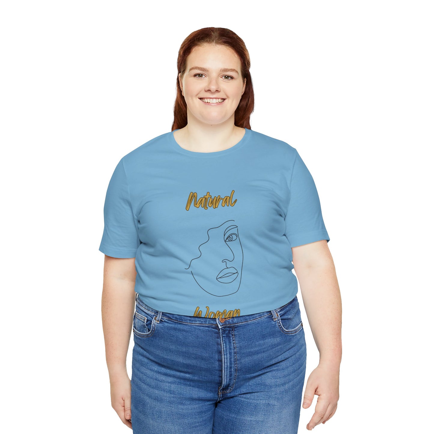 Natural Woman Peekaboo (BL) Short Sleeve T-Shirt