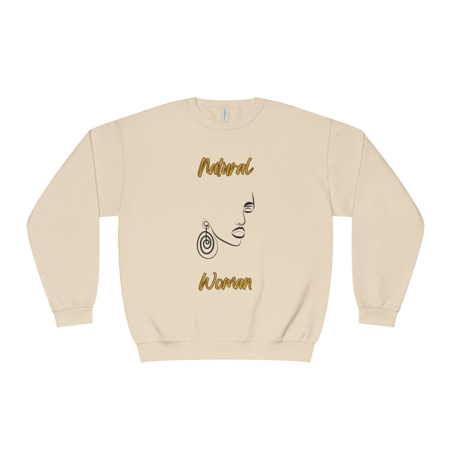 Natural Woman Music In My Soul (BL) Crewneck Sweatshirt