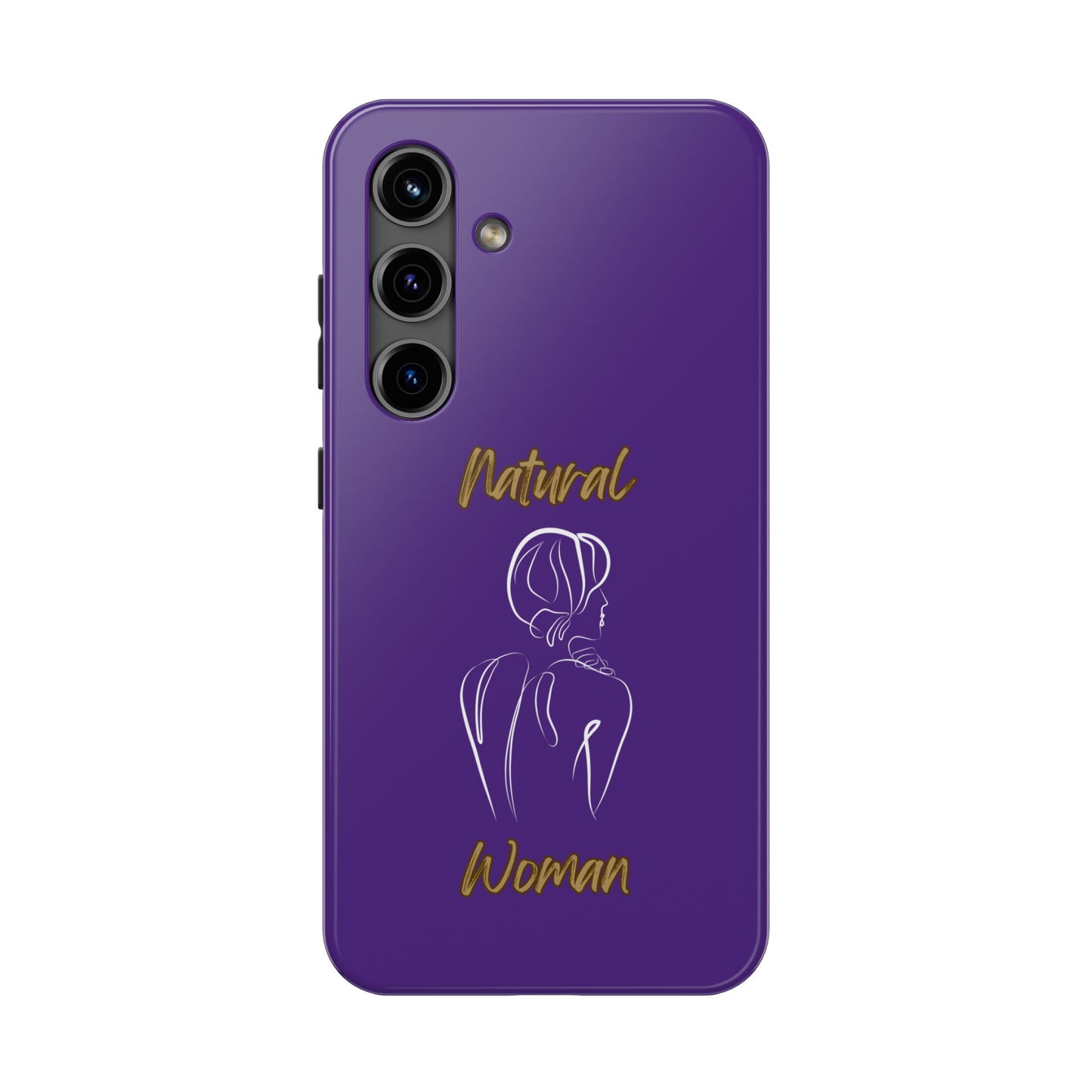 Natural Woman Back (WL)Tough Phone Cases PURPLE