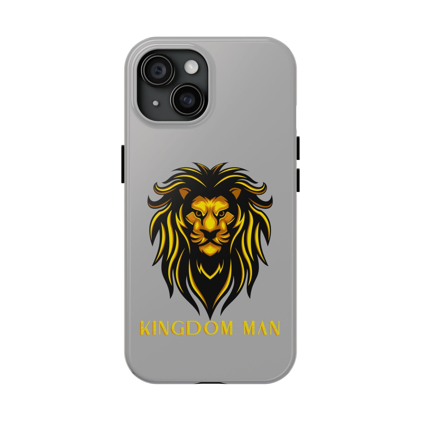 KIngdom Man (Gold Label) Tough Phone Cases LIGHT GREY