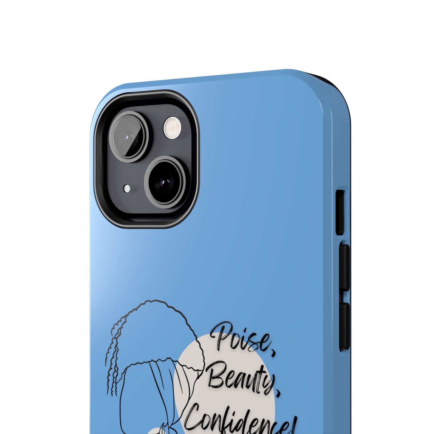 Natural Woman Puff (BL)Tough Phone Cases LIGHT BLUE