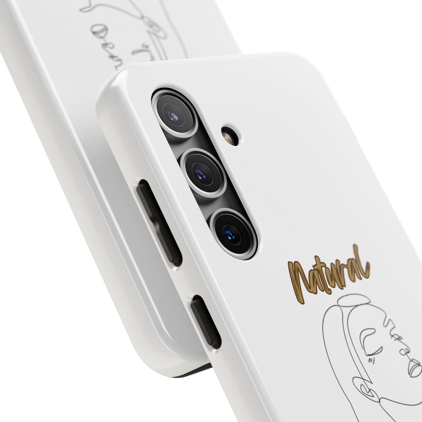 Natural Woman Calm (BL) Tough Phone Cases WHITE