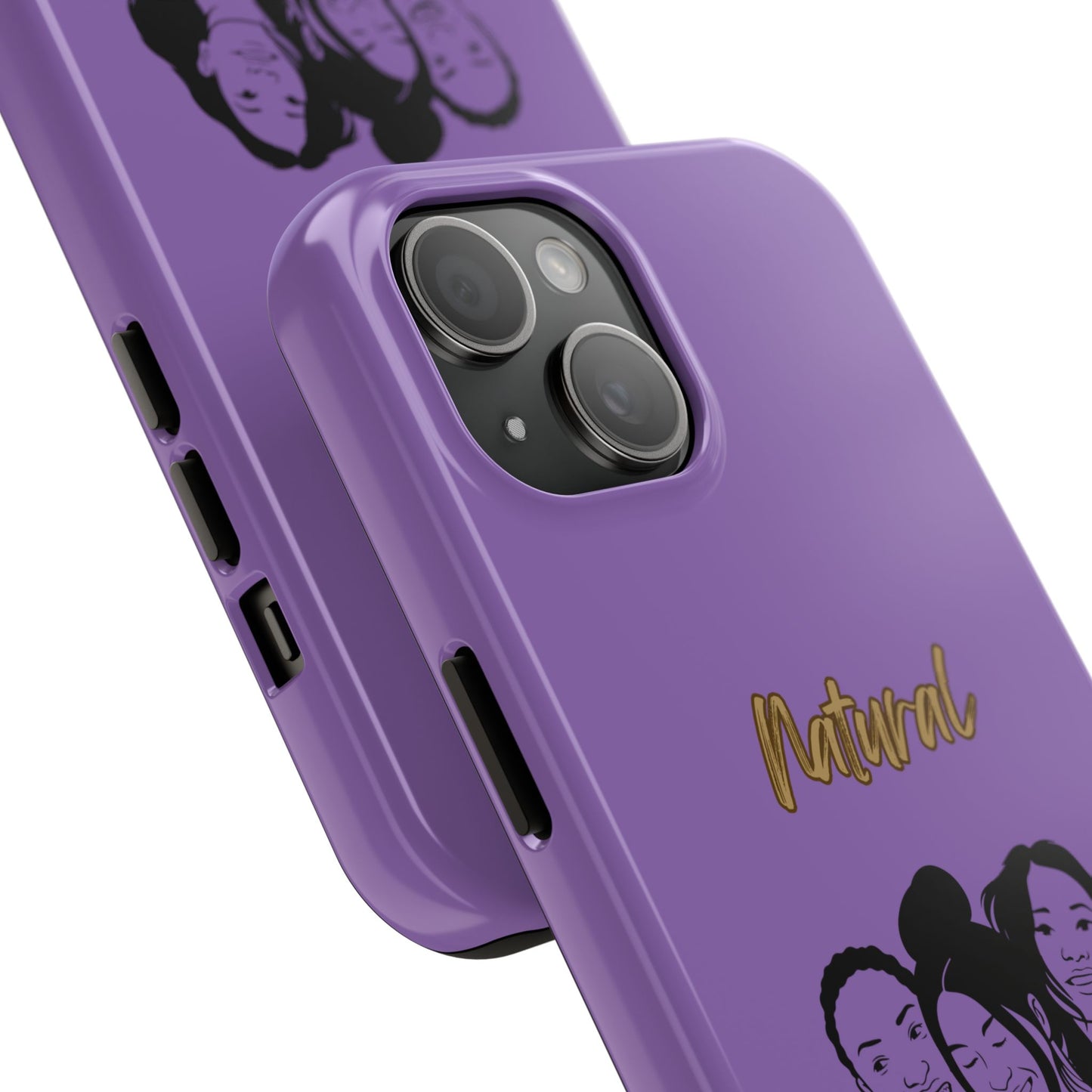 Natural Women Laughing Friends (BL)Tough Phone Cases LIGHT PURPLE