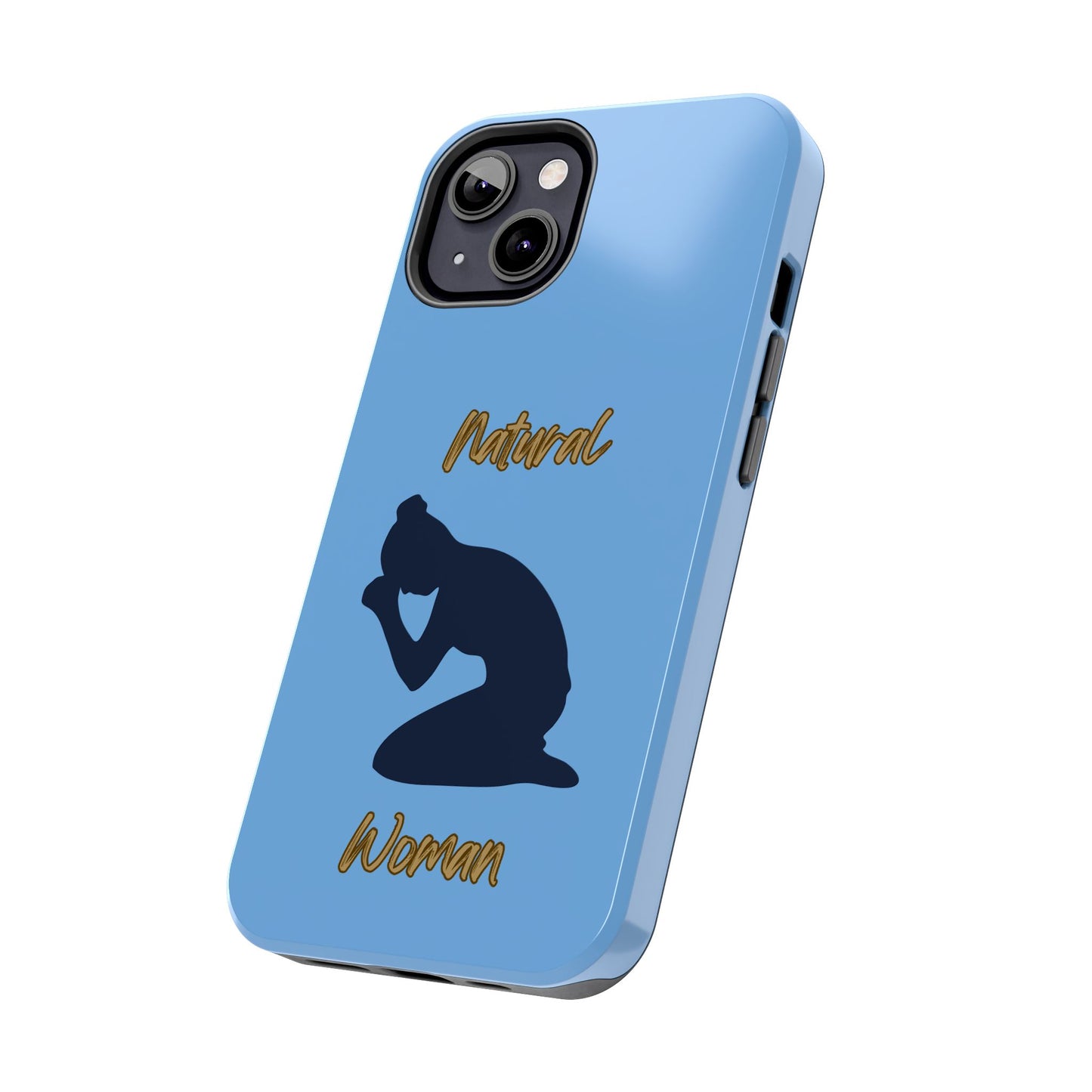 Natural Woman Pray (BL)Tough Phone Cases LIGHT BLUE