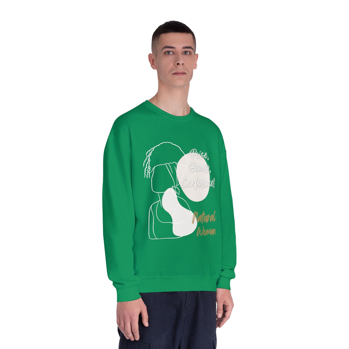 Natural Woman Puff (WL) Crewneck Sweatshirt