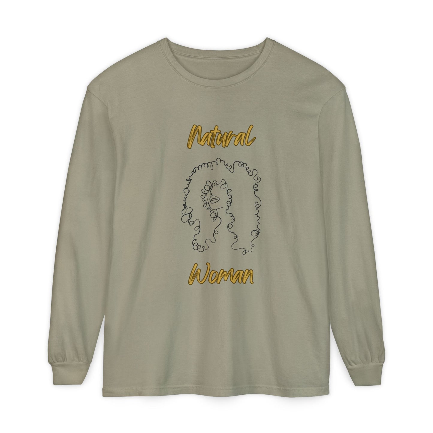 Natural Woman Spiral Flow (BL) Long Sleeve T-Shirt