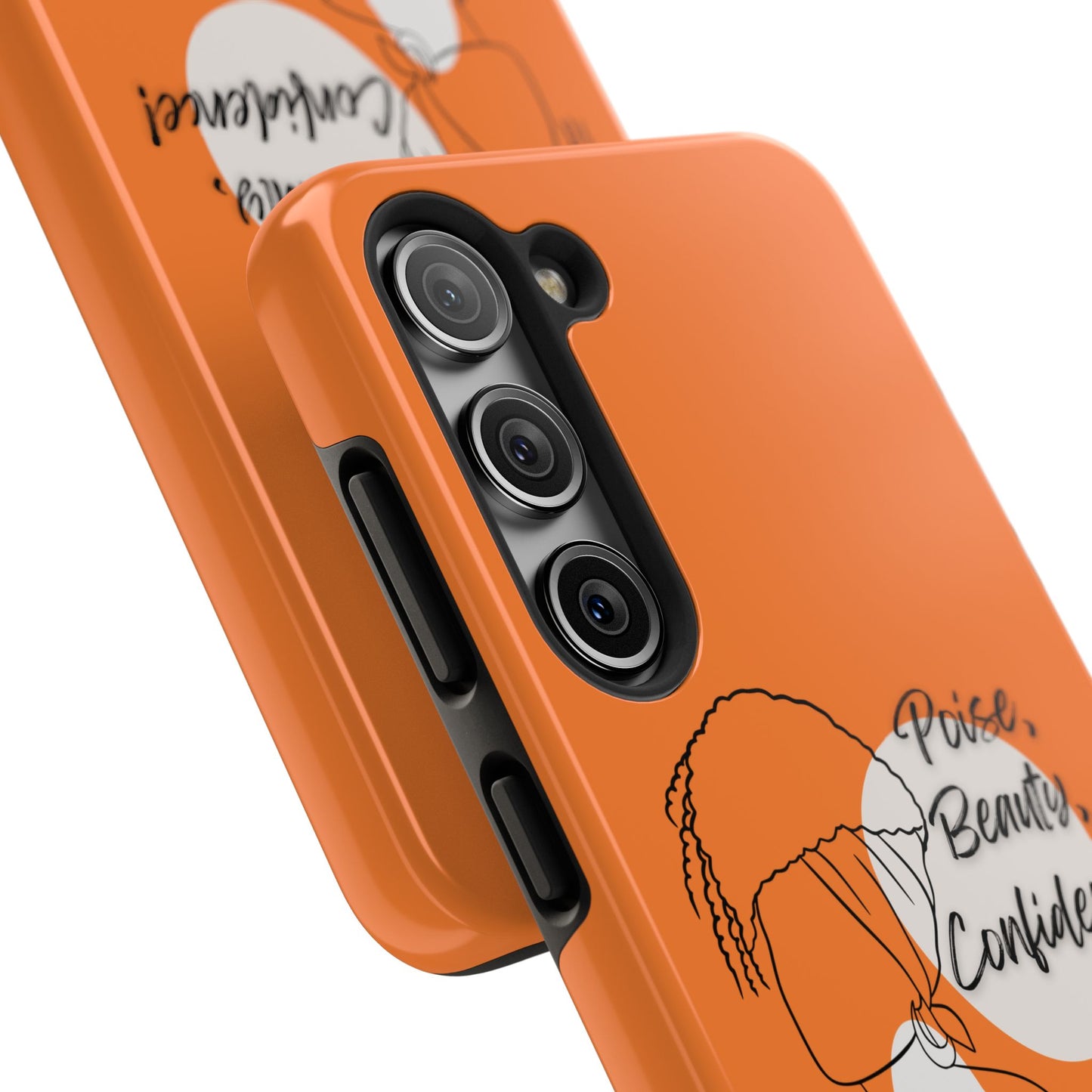 Natural Woman Puff (BL)Tough Phone Cases CRUSTA