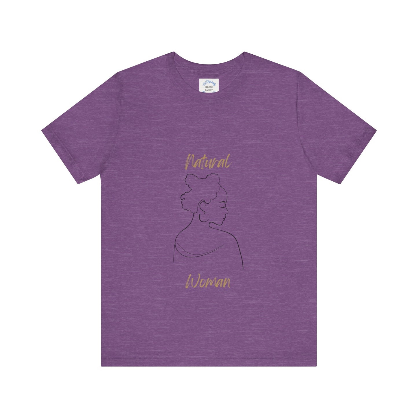 Natural Woman Twists (BL) Short Sleeve T-Shirt