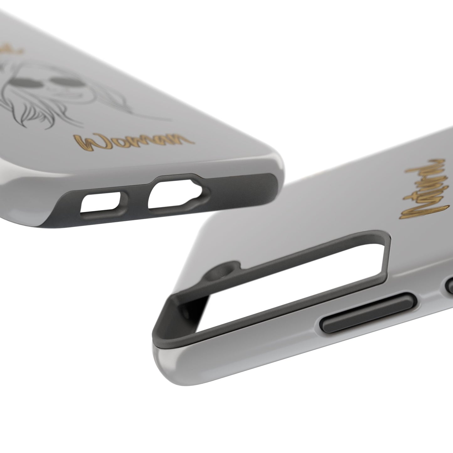 Natural Woman Shades (BL)Tough Phone Cases LIGHT GREY
