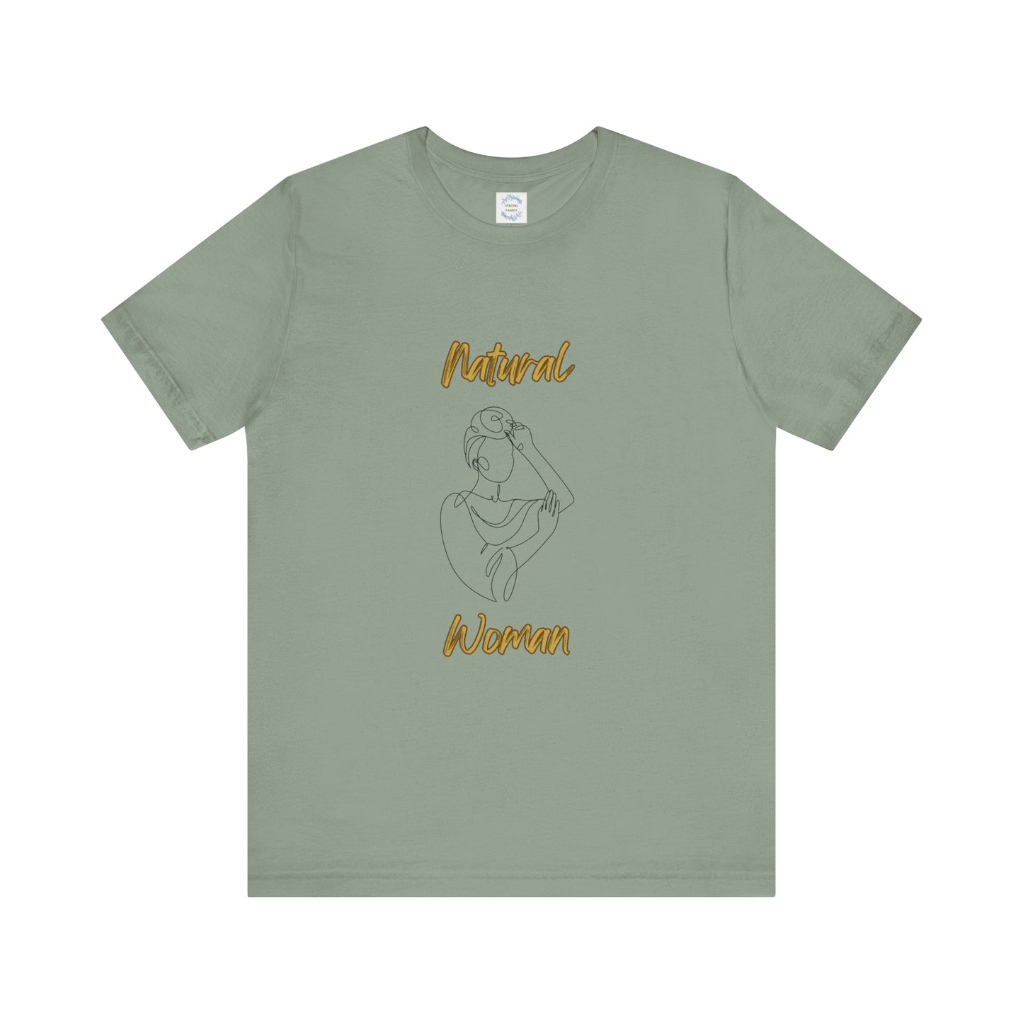 Natural Woman Style (BL) Short Sleeve T-Shirt