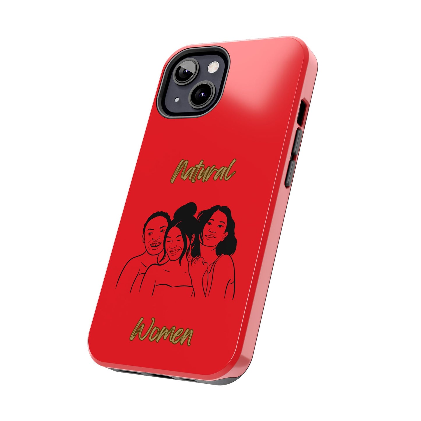 Natural Women Laughing Friends (BL)Tough Phone Cases RED