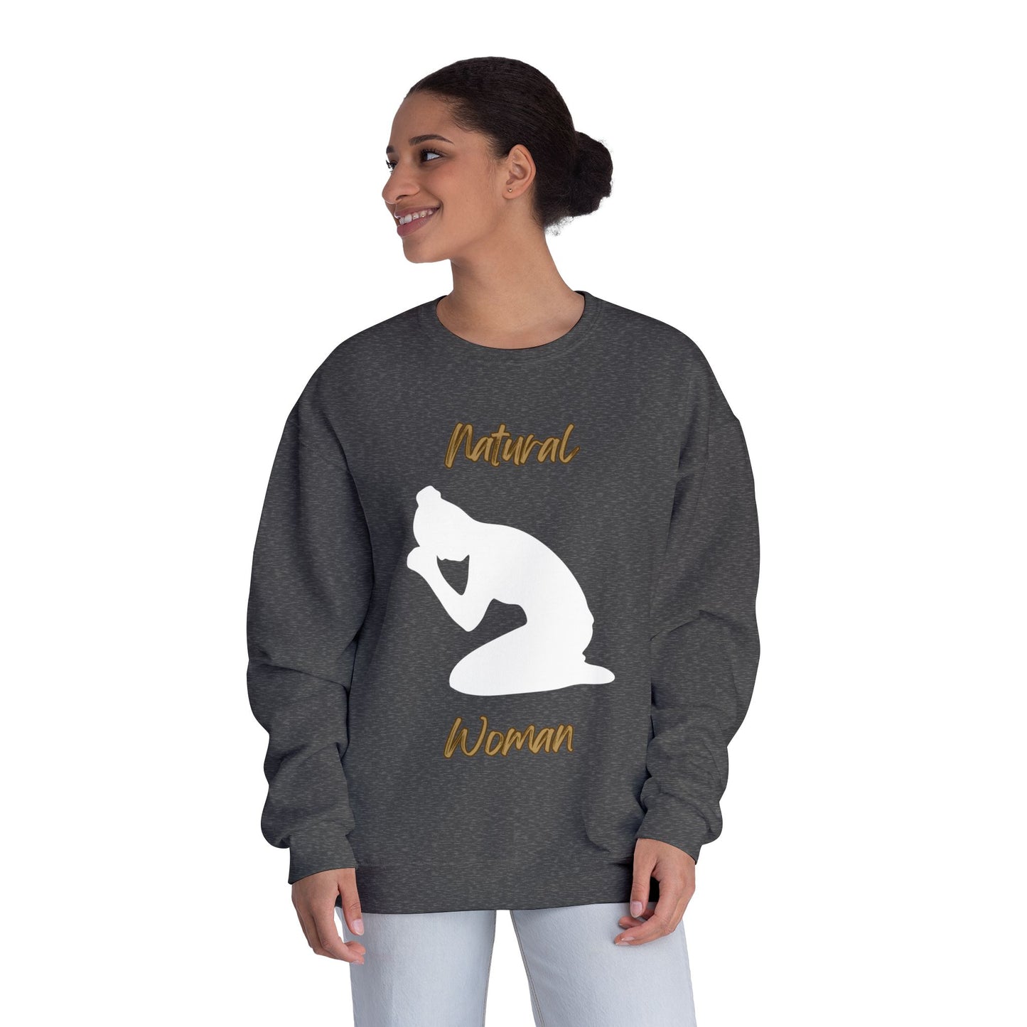Natural Woman Pray (WL) Crewneck Sweatshirt