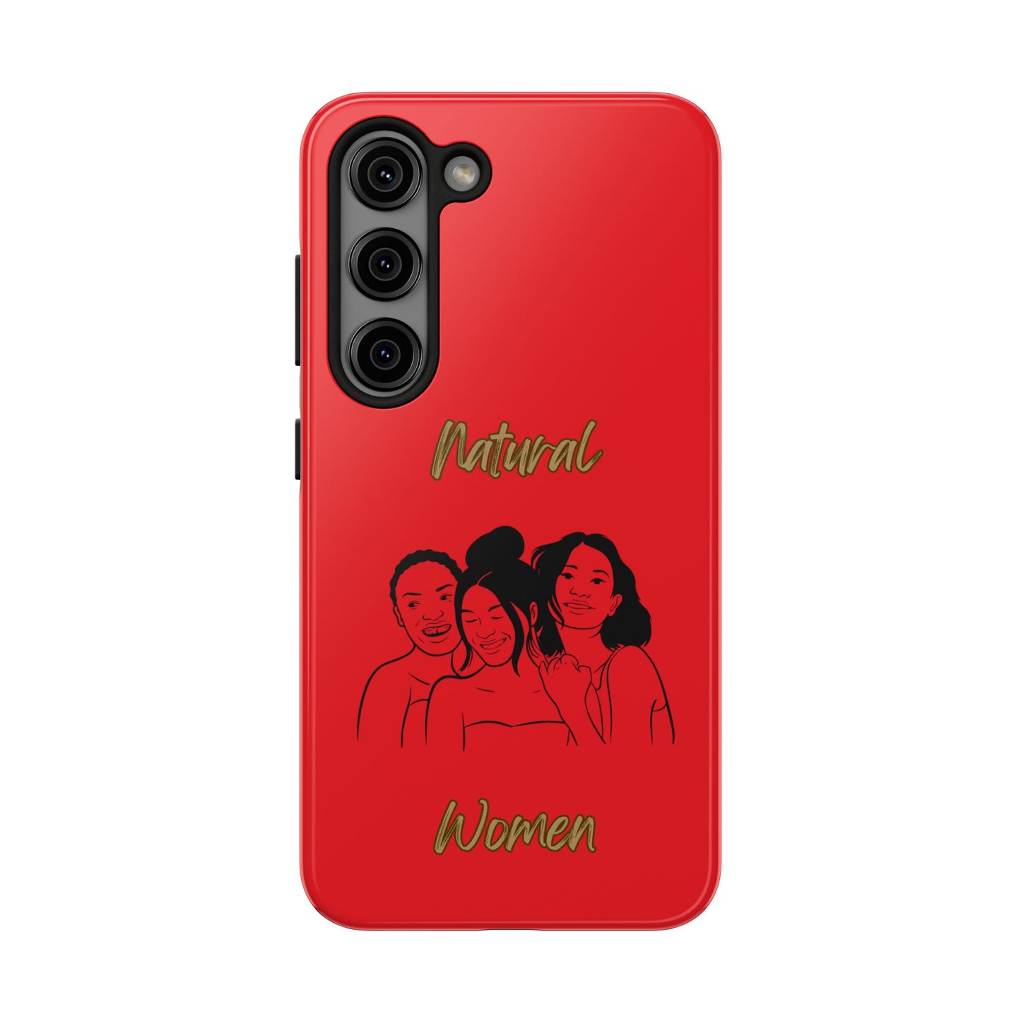 Natural Women Laughing Friends (BL)Tough Phone Cases RED