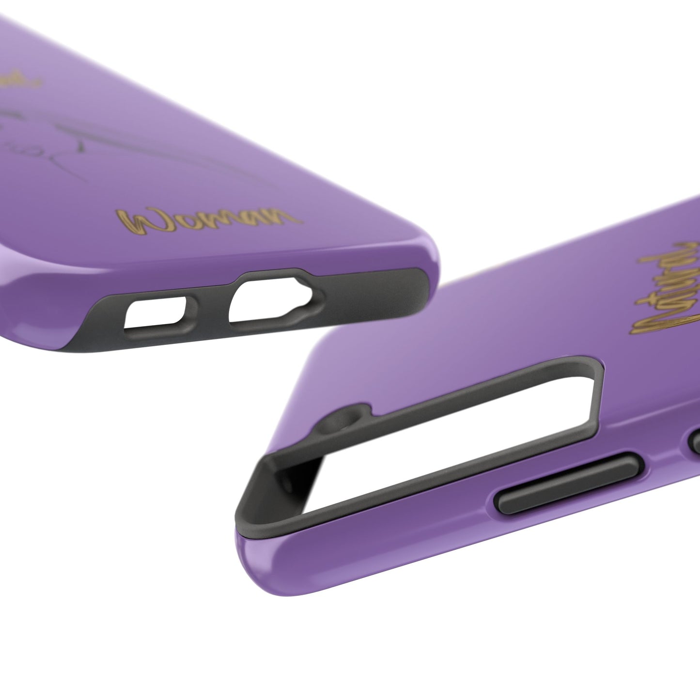 Natural Woman The Stare (BL)Tough Phone Cases LIGHT PURPLE