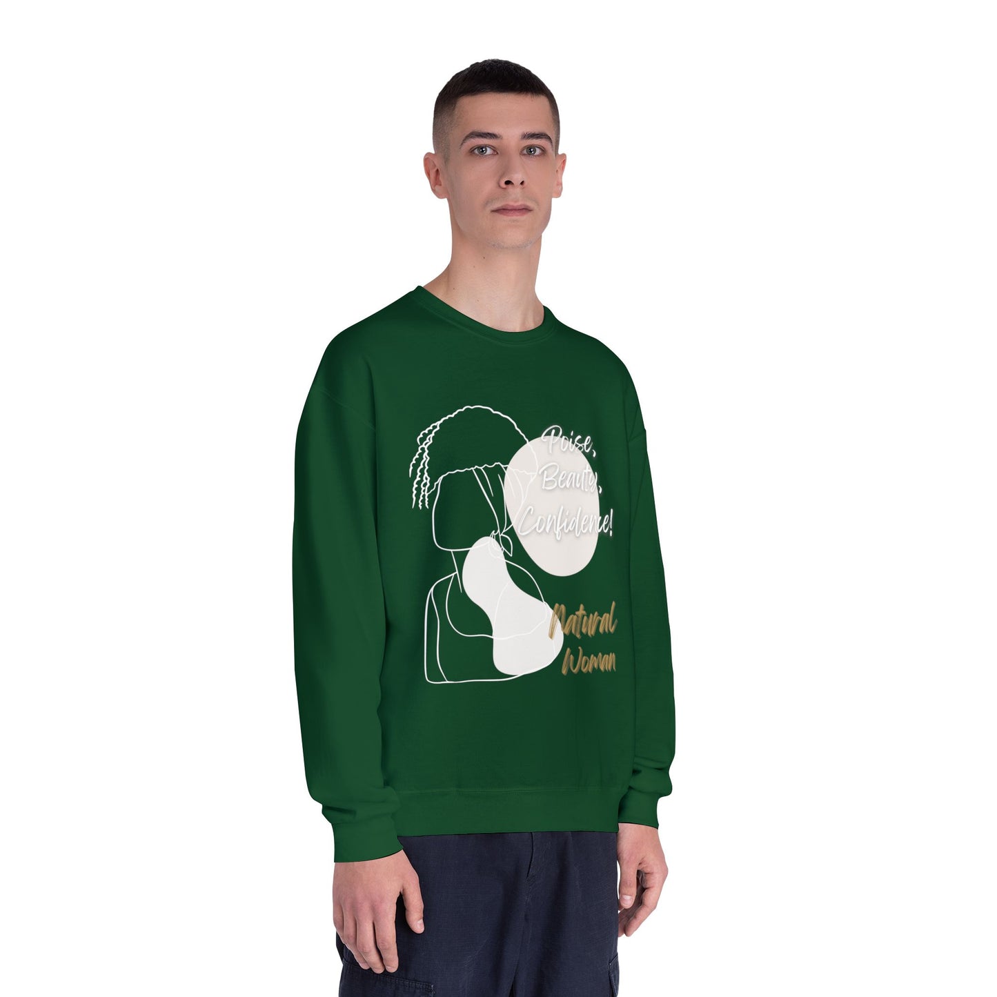 Natural Woman Puff (WL) Crewneck Sweatshirt