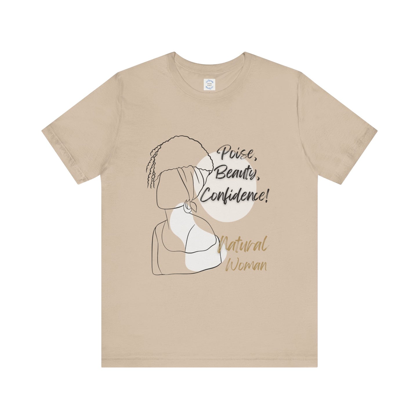 Natural Woman Puff (BL) Short Sleeve T-Shirt
