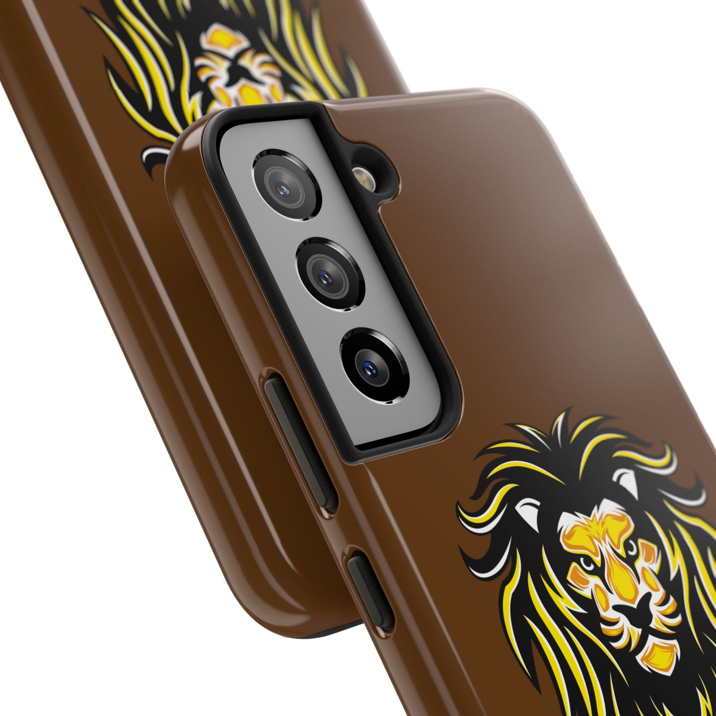 Kingdom Man (White-Gold Label) Tough Phone Case BROWN