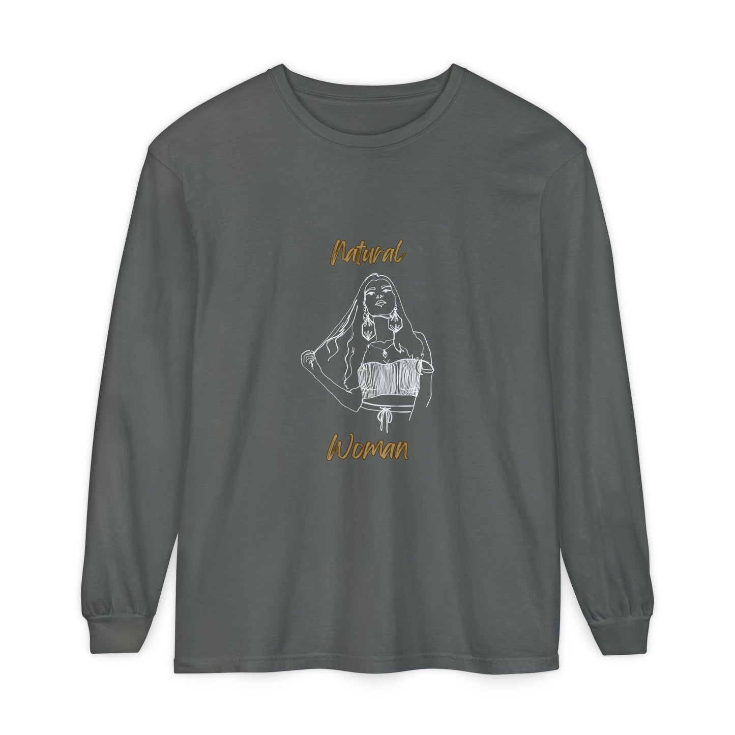 Natural Woman Thinking (WL) Long Sleeve T-Shirt