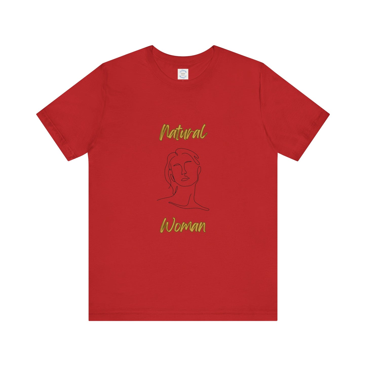 Natural Woman Hello (BL) Short Sleeve T-Shirt