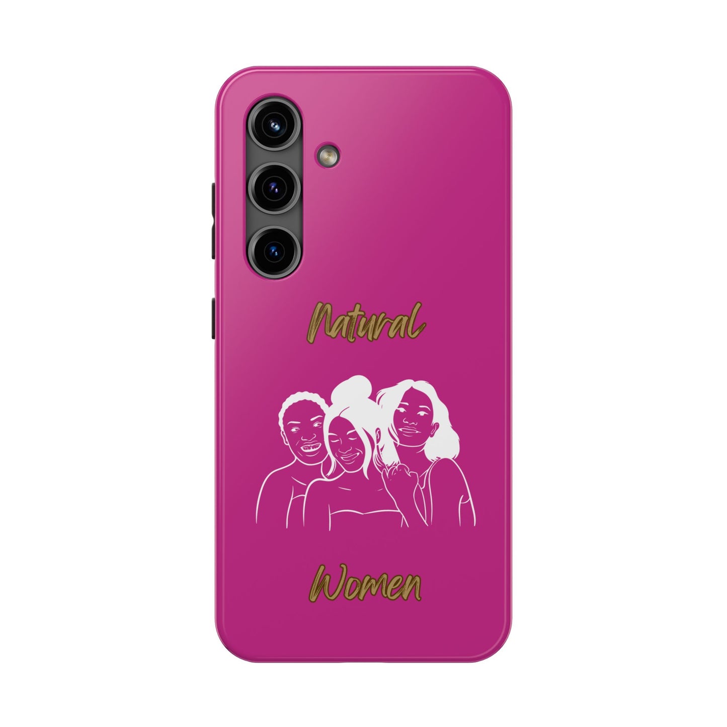 Natural Women Laughing Friends (WL)Tough Phone Cases PINK