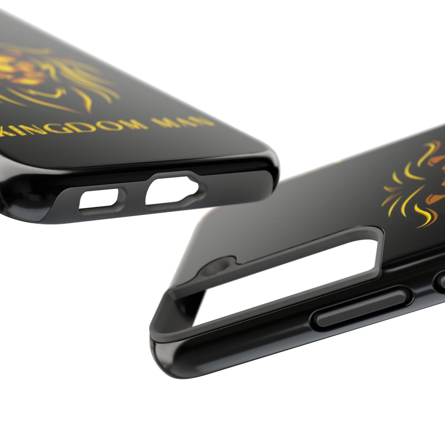 KIngdom Man (Gold Label) Tough Phone Cases BLACK