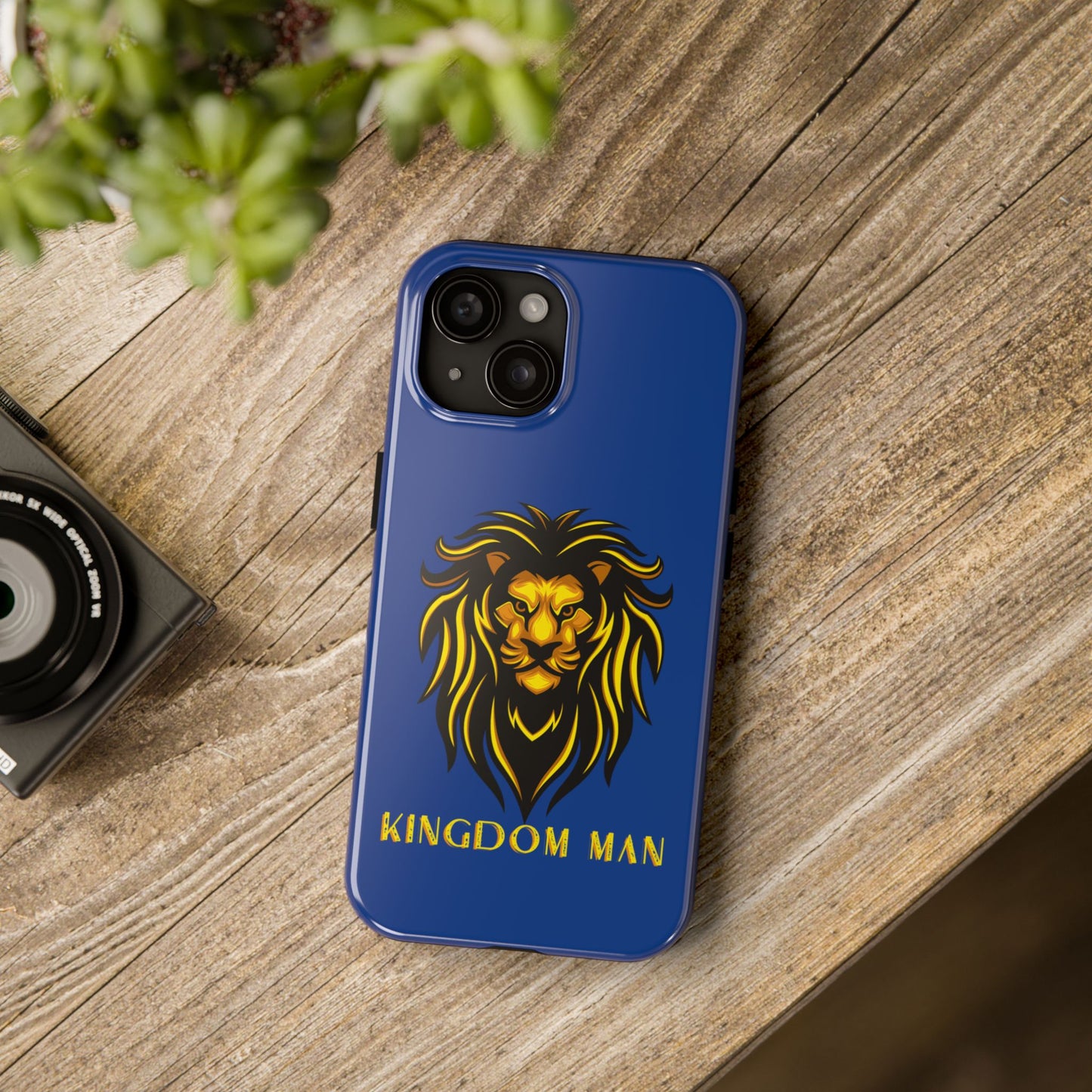 Kingdom Man (Gold Label) Tough Phone Case DARK BLUE