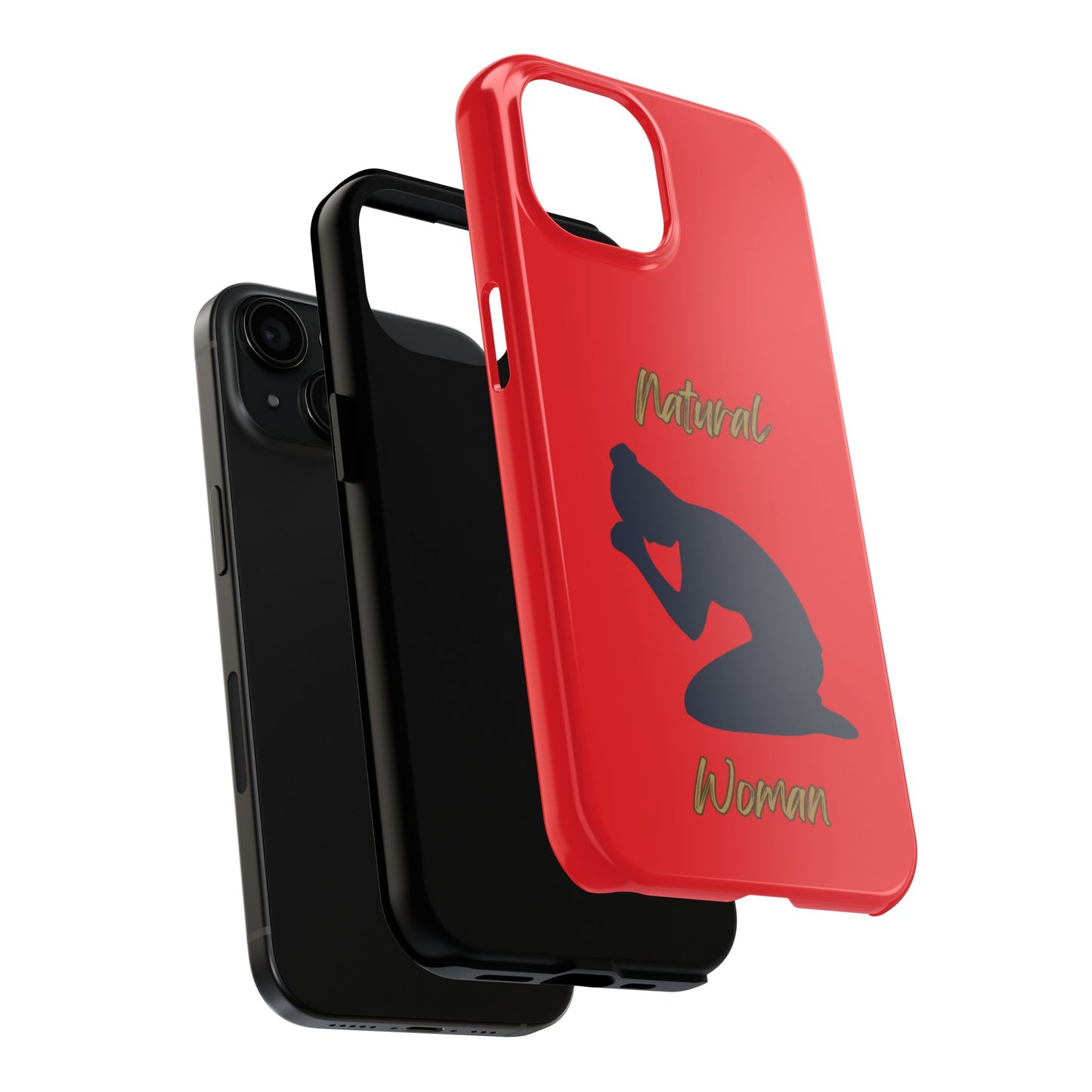 Natural Woman Pray (BL) Tough Phone Cases RED