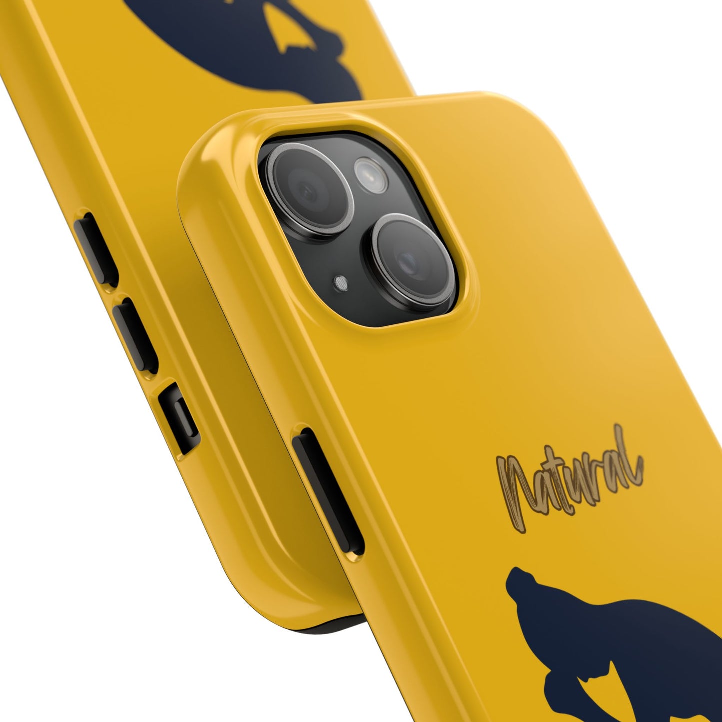 Natural Woman Pray (BL) Tough Phone Cases YELLOW