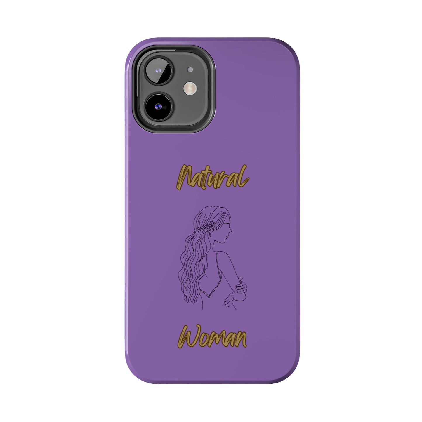 Natural Woman Young Woman (BL)Tough Phone Cases LIGHT PURPLE