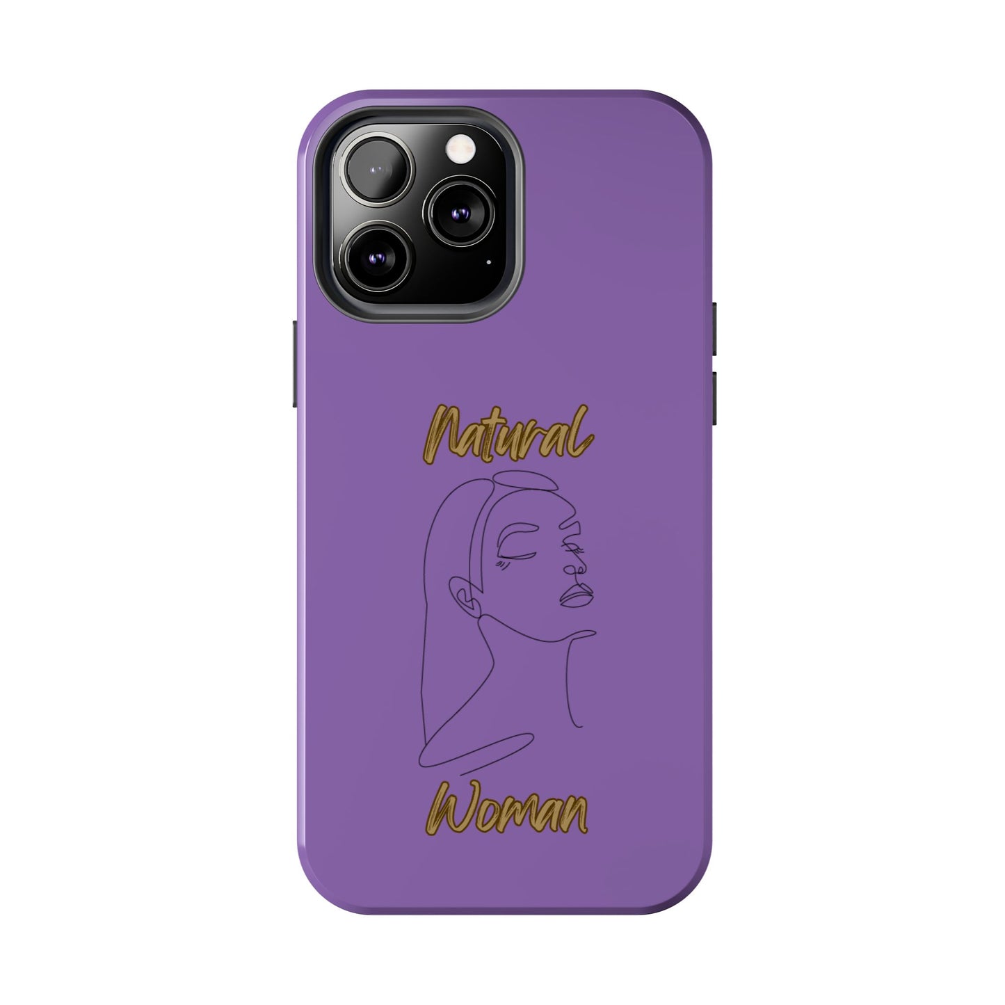 Natural Woman Calm (BL) Tough Phone Cases LIGHT PURPLE