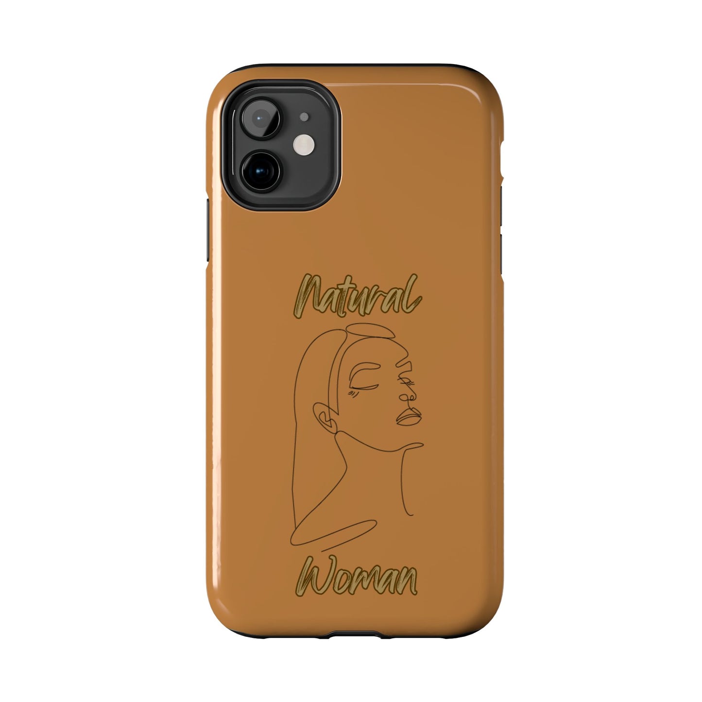 Natural Woman Calm (BL) Tough Phone Cases LIGHT BROWN