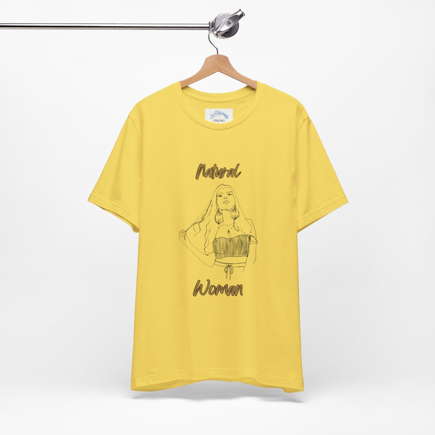 Natural Woman Thinking (BL) Short Sleeve T-Shirt