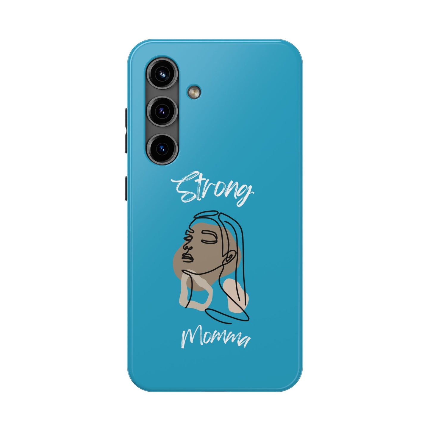 Strong Momma (WL) Tough Phone Cases TURQUOISE