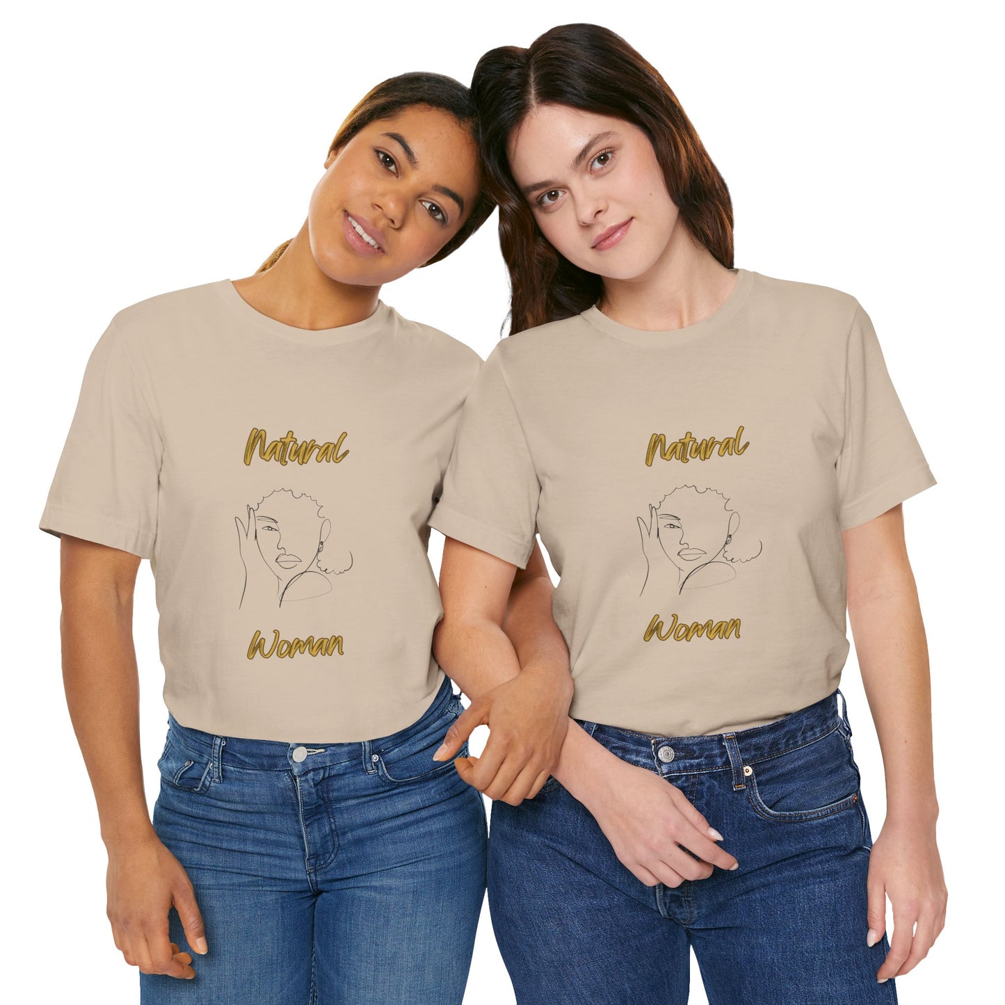 Natural Woman Let's Be Friends (BL) Short Sleeve T-Shirt
