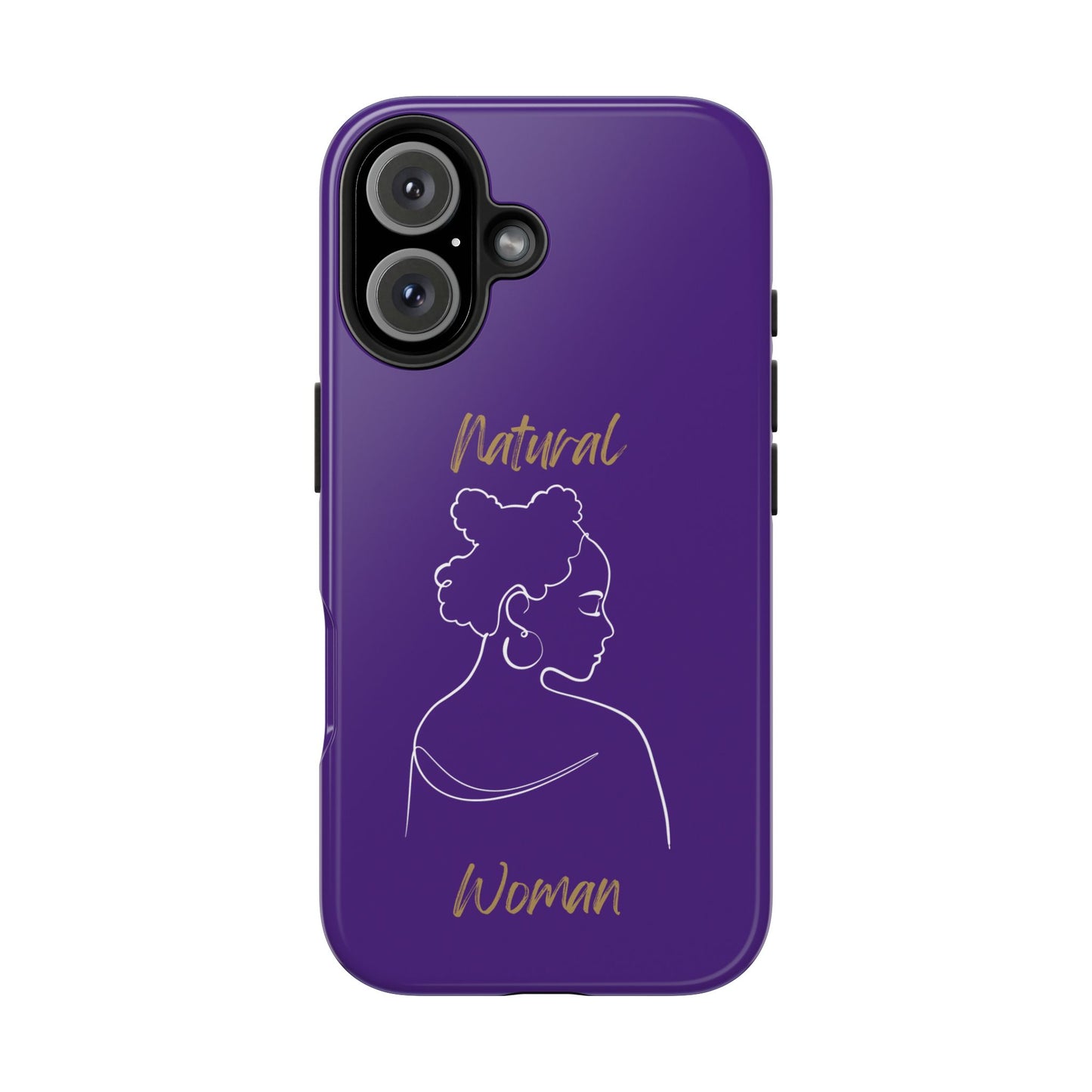 Natural Woman Twists (WL) Tough Phone Case PURPLE