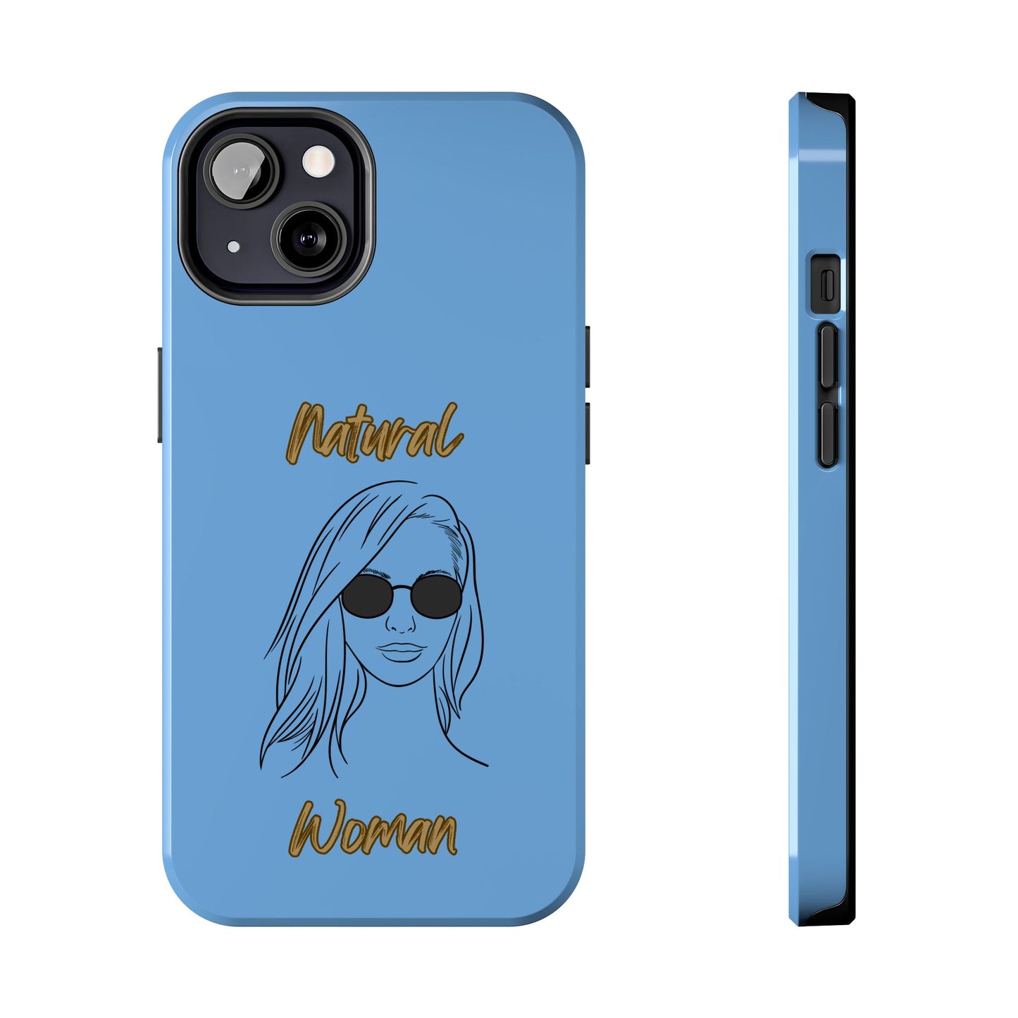 Natural Woman Shades (BL)Tough Phone Cases LIGHT BLUE