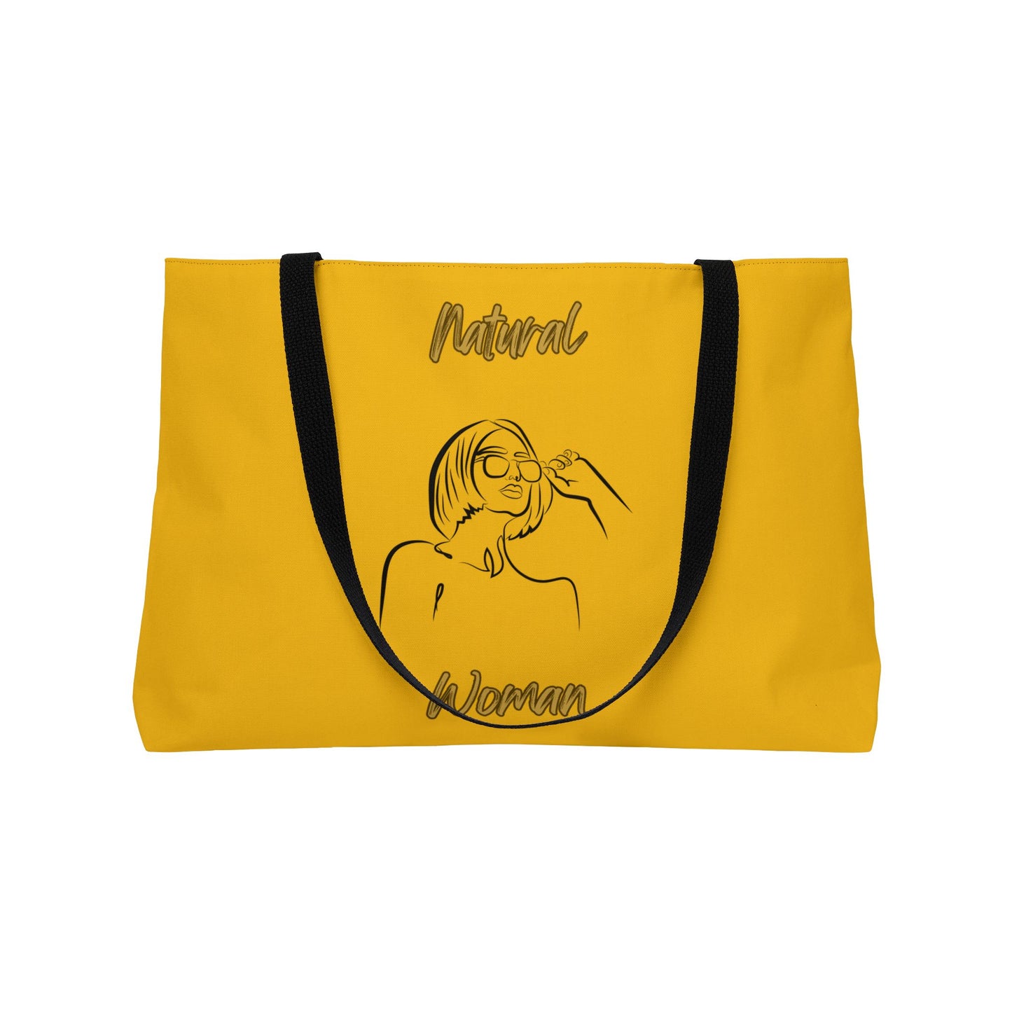 Natural Woman Bright Future (BL) Weekender Tote Bag YELLOW