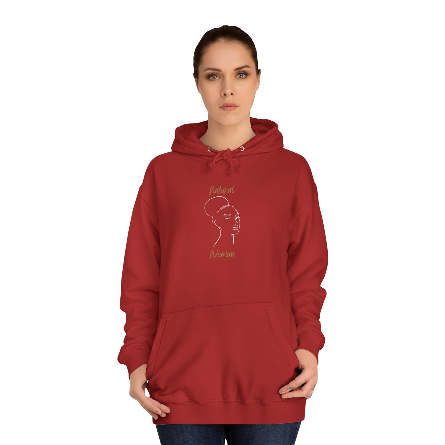 Natural Woman Hair Up (WL) Hoodie