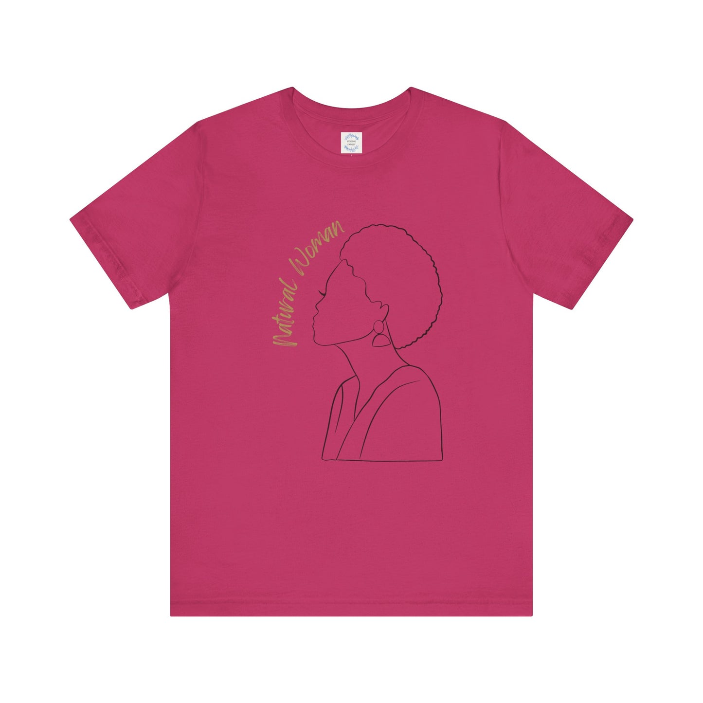 Natural Woman Sm Fro (BL) Short Sleeve T-Shirt