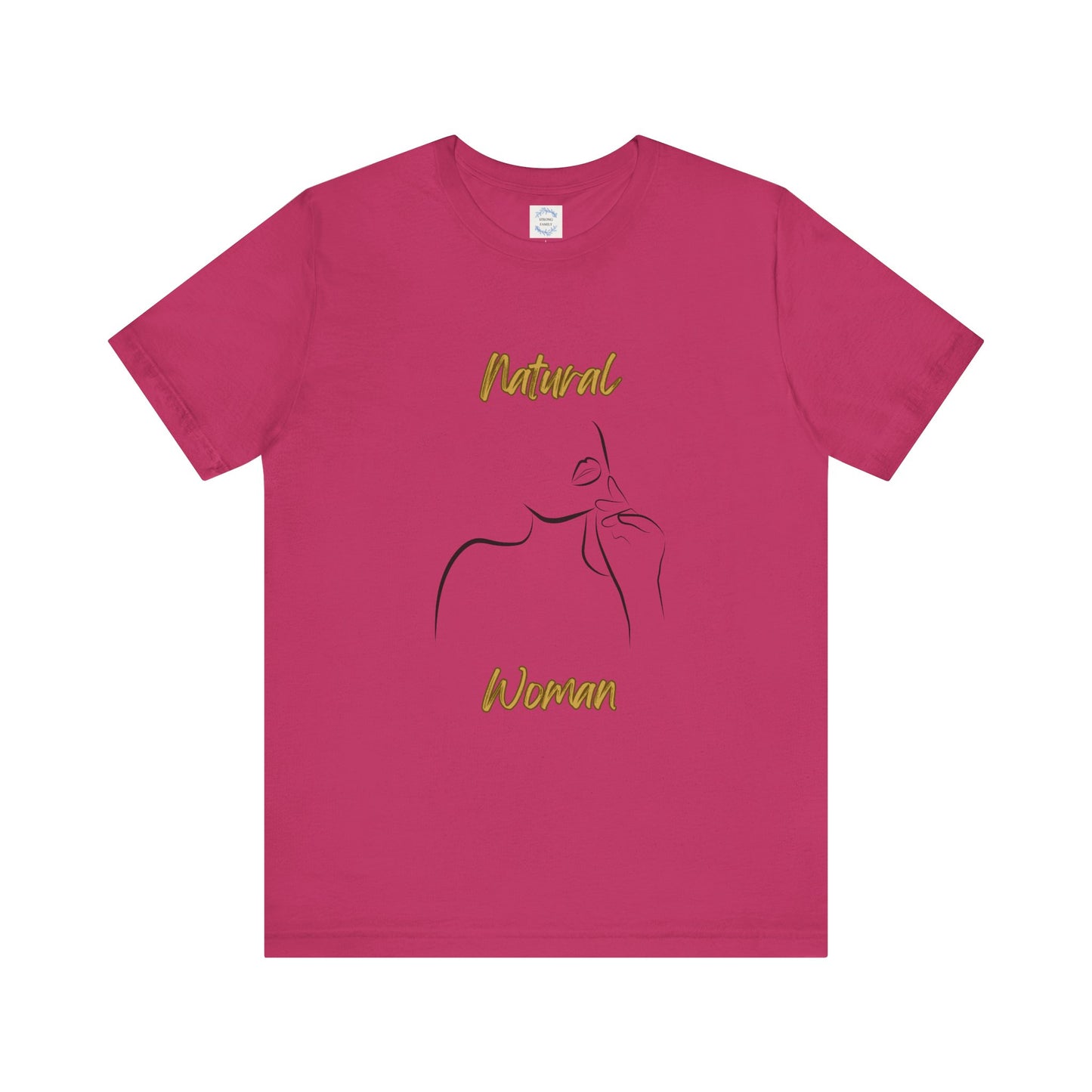 Natural Woman Chin Up (BL) Short Sleeve T-Shirt