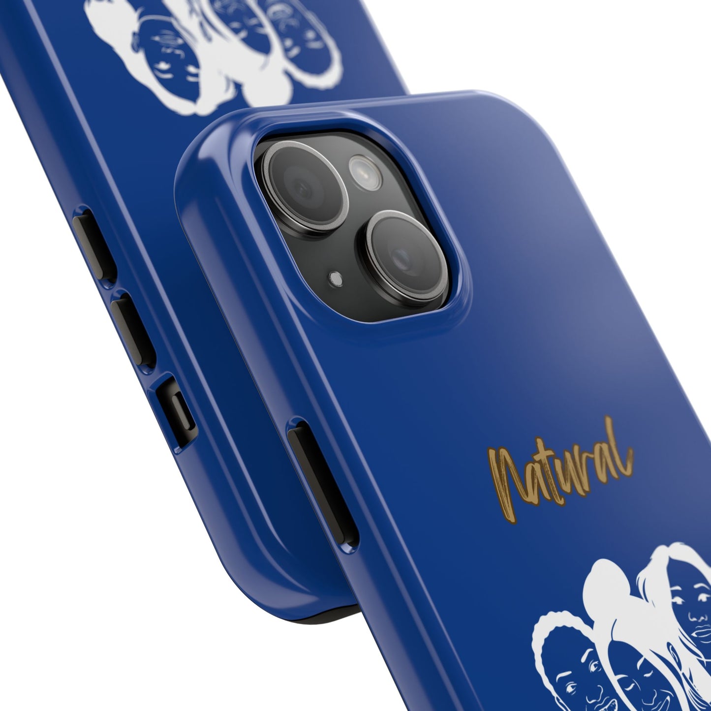 Natural Women Laughing Friends (WL)Tough Phone Cases DARK BLUE