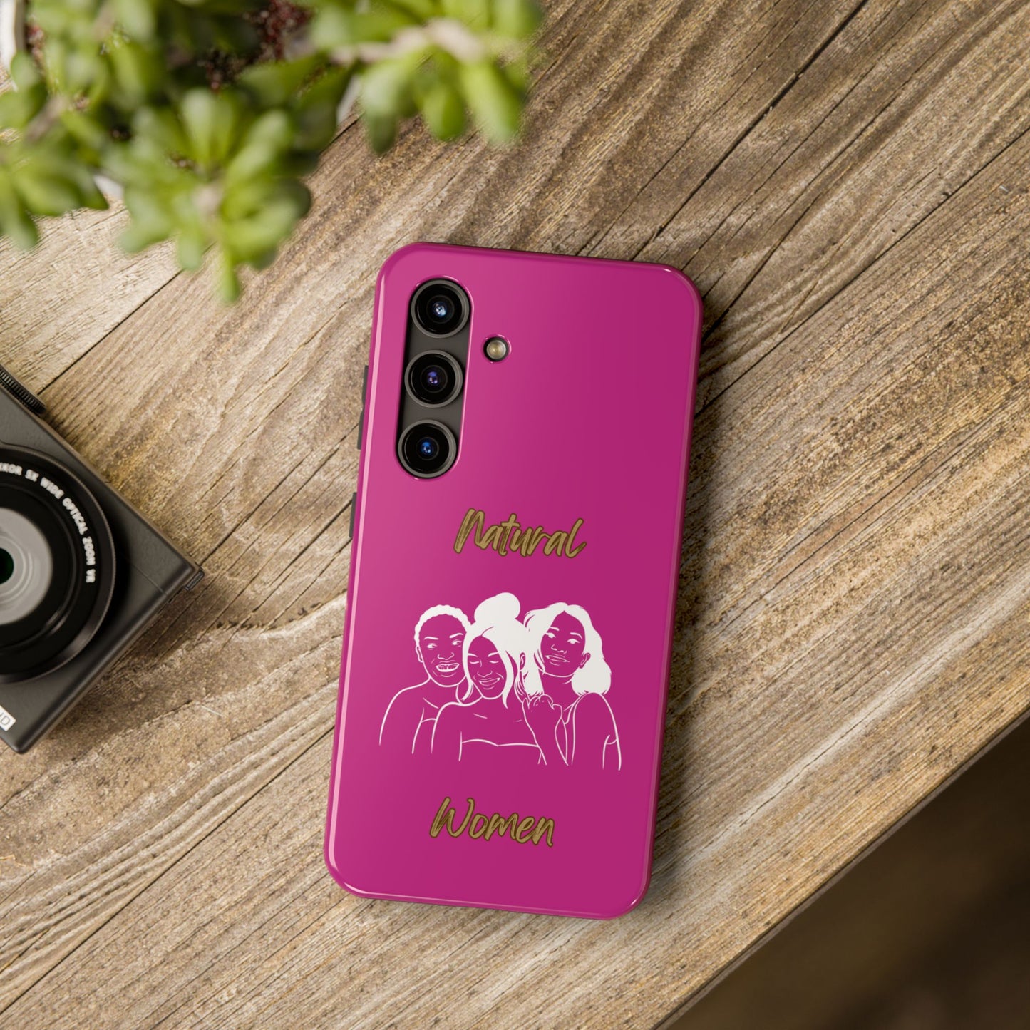 Natural Women Laughing Friends (WL)Tough Phone Cases PINK